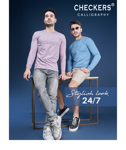 Style 654-663 Checkers Mens Tshirts