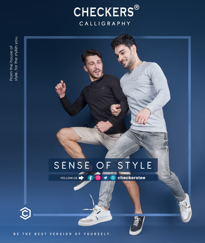 Style 654-663 Checkers Mens Tshirts