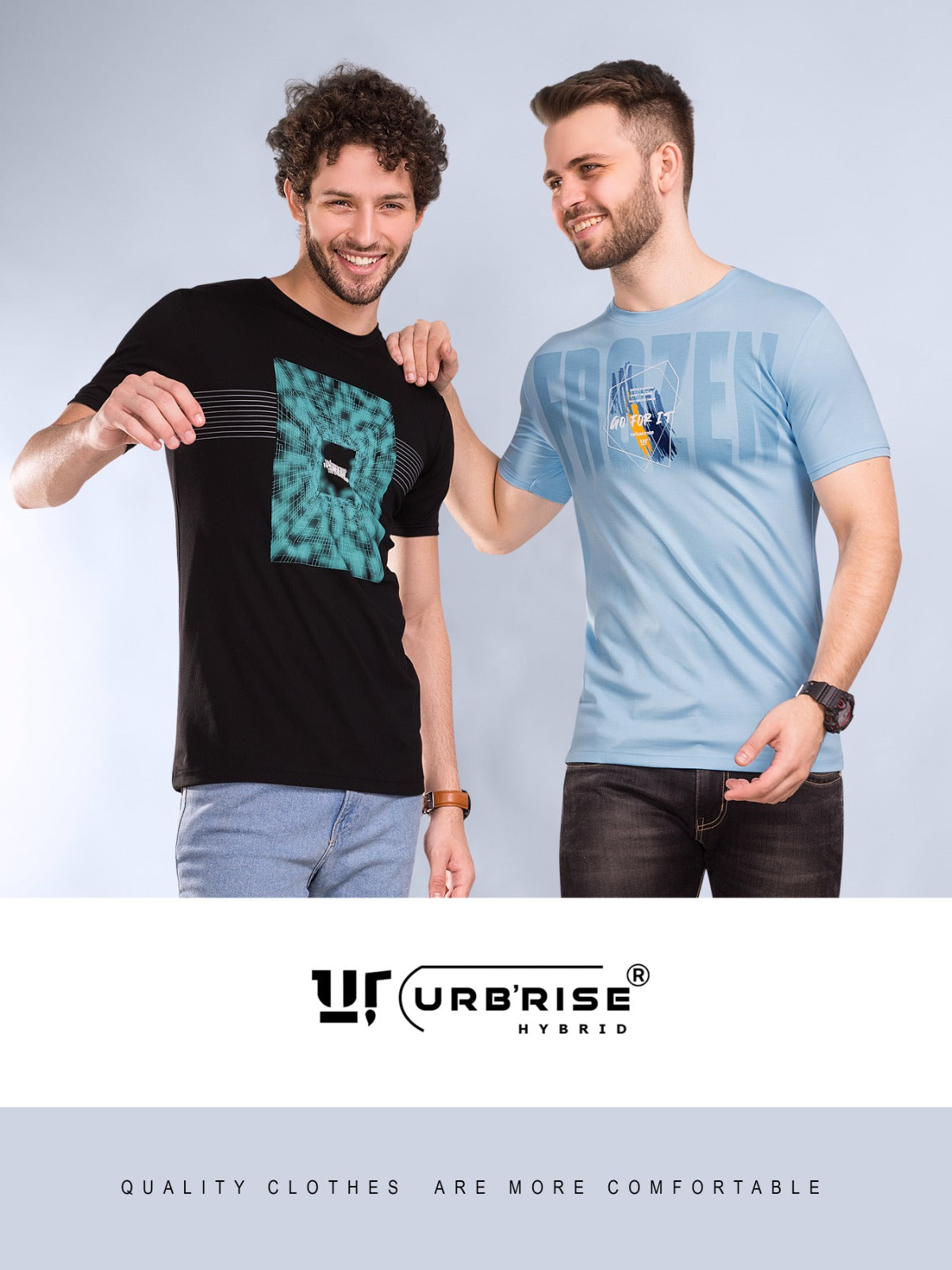 Style 719-726 Urbanrise Lycra Mens Tshirts