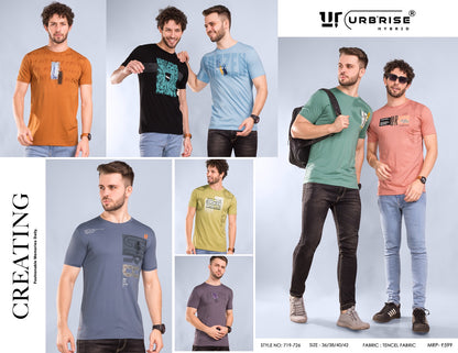 Style 719-726 Urbanrise Lycra Mens Tshirts