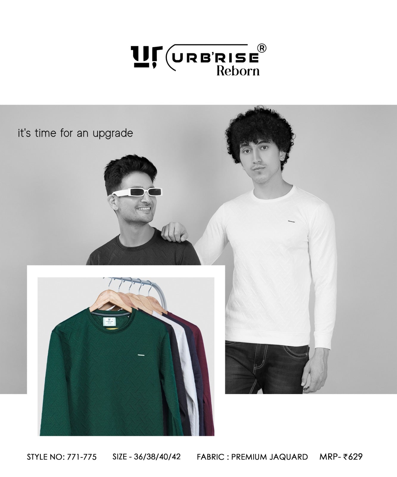 Style 771-775 Urbanrise Imported Mens Tshirts