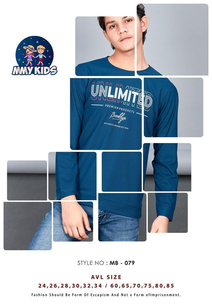 Style Mb-079 Mmy Kids Matty Boys Tshirt