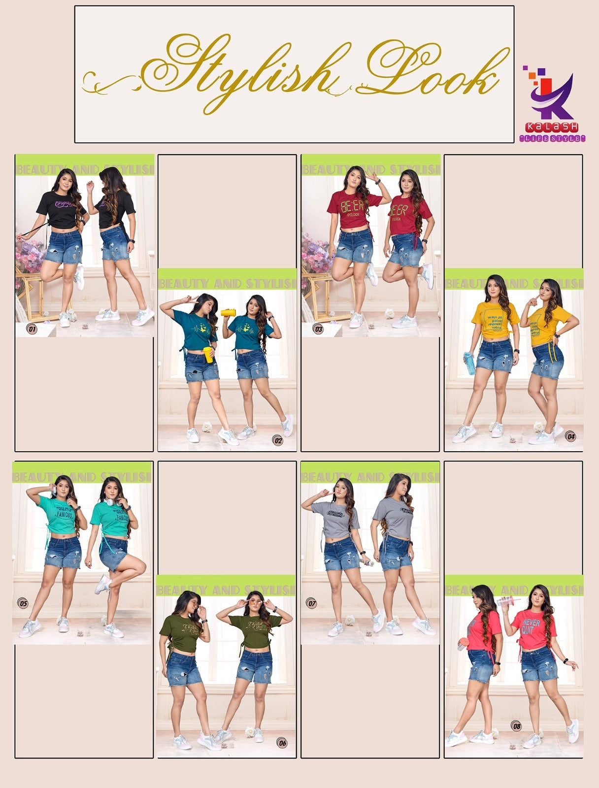 Stylish Look Mlm Kalash Lifestyle Women Tshirt