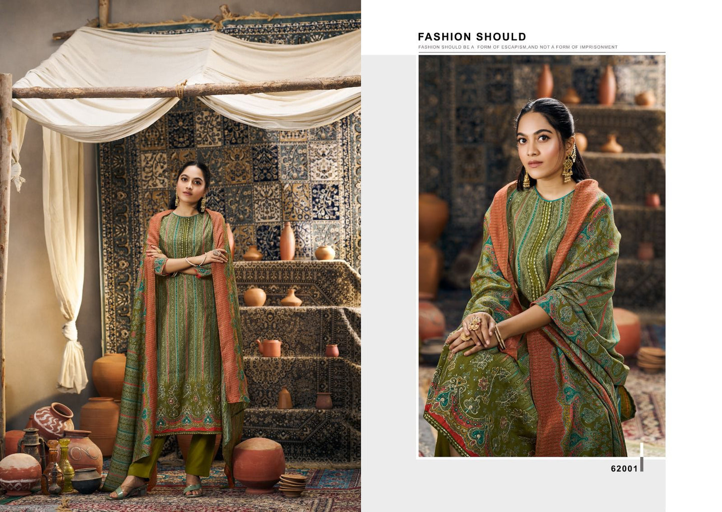 Shubha Nishant Fashion Modal Silk Pant Style Suits