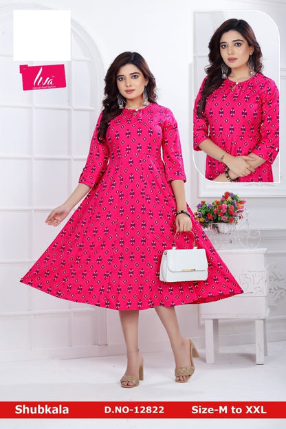 Subkala Zoya Anarkali Kurtis