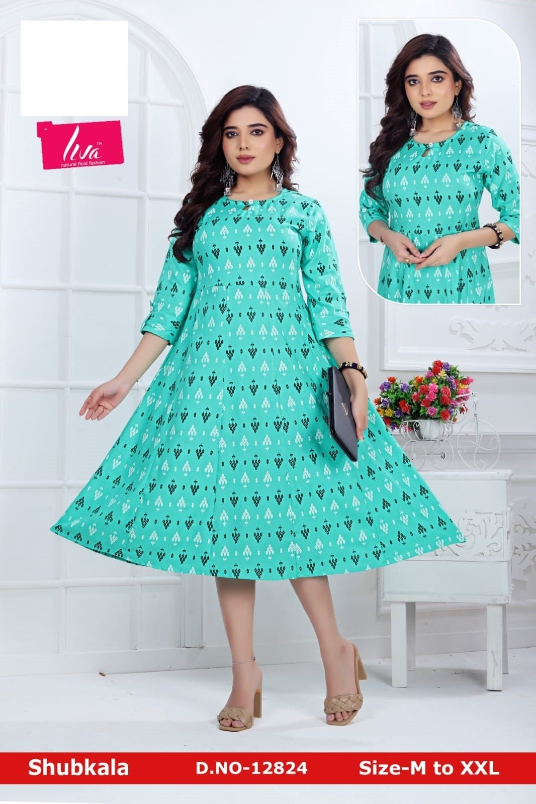 Subkala Zoya Anarkali Kurtis