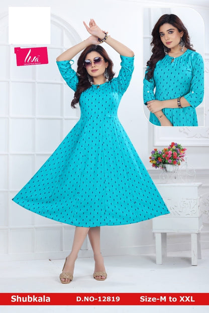 Subkala Zoya Anarkali Kurtis
