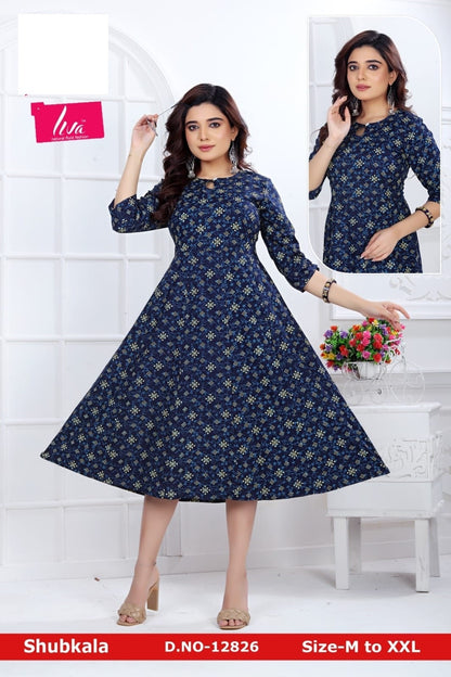 Subkala Zoya Anarkali Kurtis