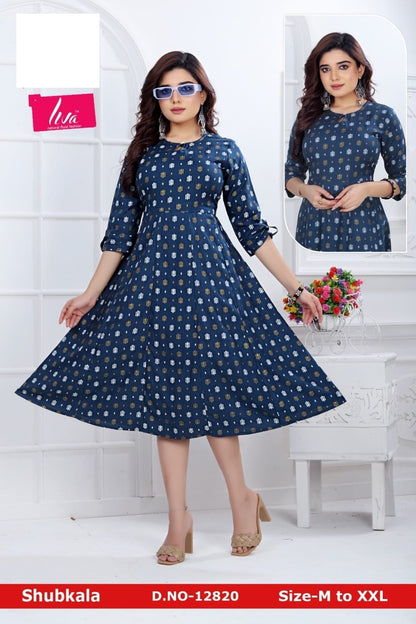 Subkala Zoya Anarkali Kurtis