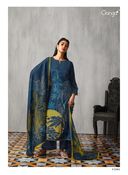 Sugandha Ganga Fancy Plazzo Style Suits