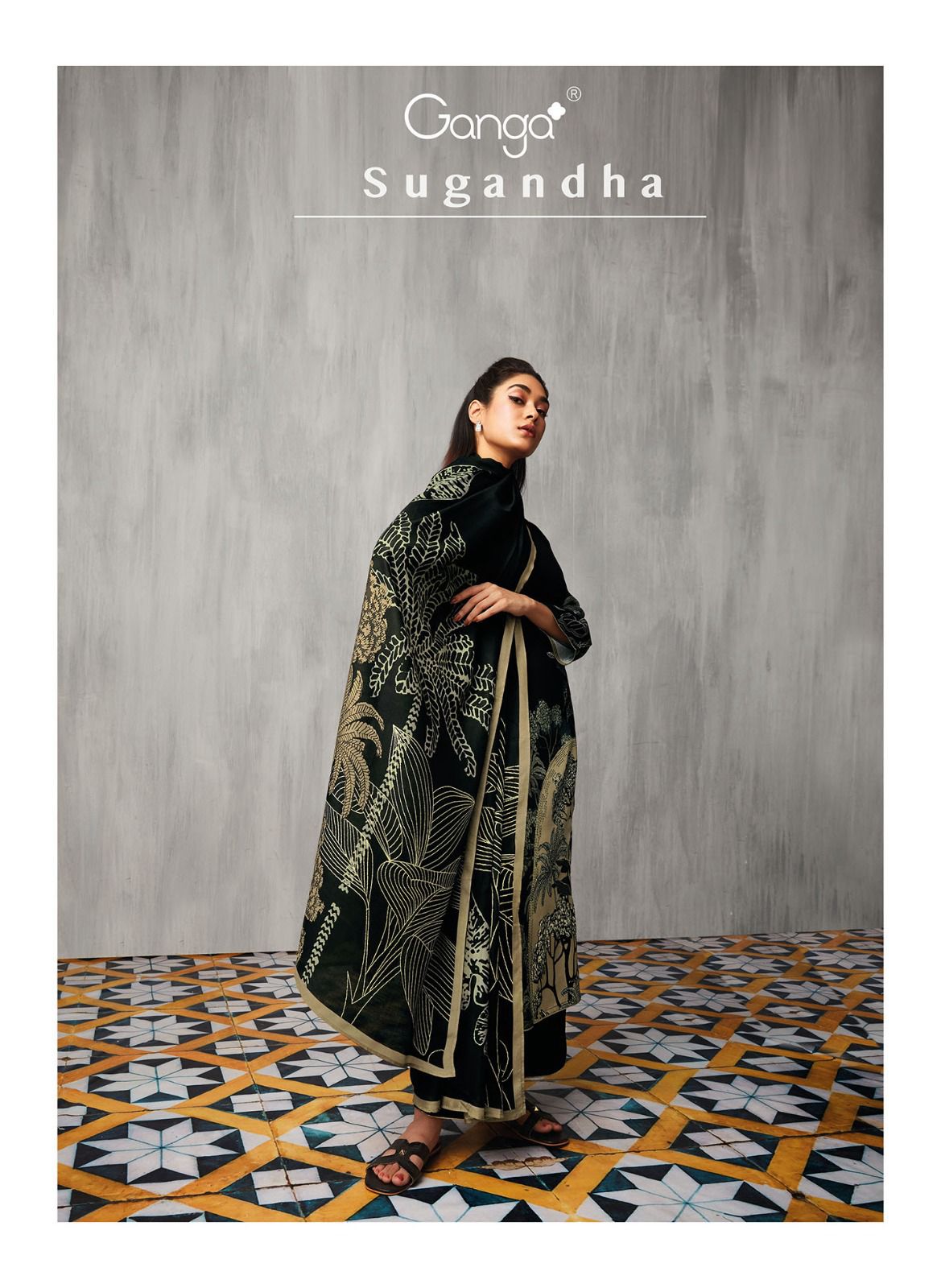 Sugandha Ganga Fancy Plazzo Style Suits