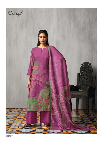 Sugandha Ganga Fancy Plazzo Style Suits