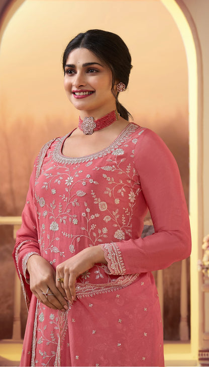 Suhaani-Kuleesh Vinay Fashion Llp Chinon Plazzo Style Suits