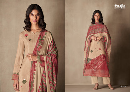 Suhagan Omtex Muslin Pant Style Suits