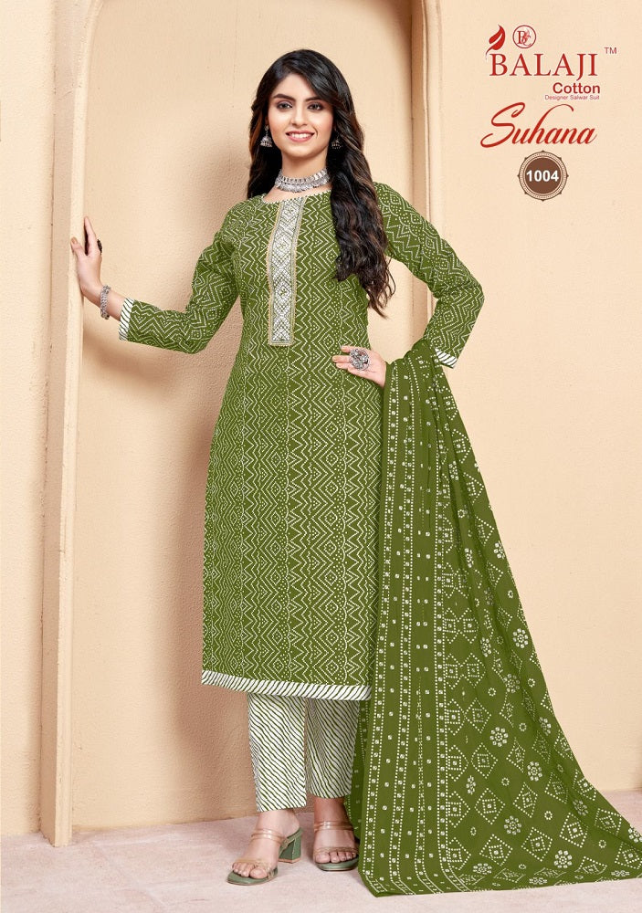 Suhana Vol 1 Balaji Cotton Dress Material