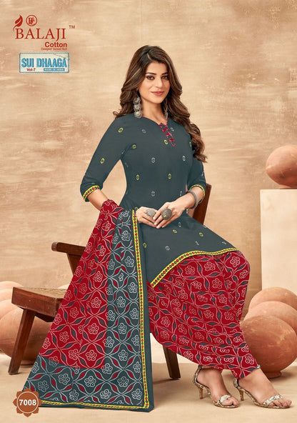 Sui Dhaaga Vol 7 Balaji Cotton Cotton Dress Material