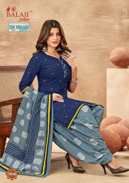 Sui Dhaaga Vol 7 Balaji Cotton Cotton Dress Material