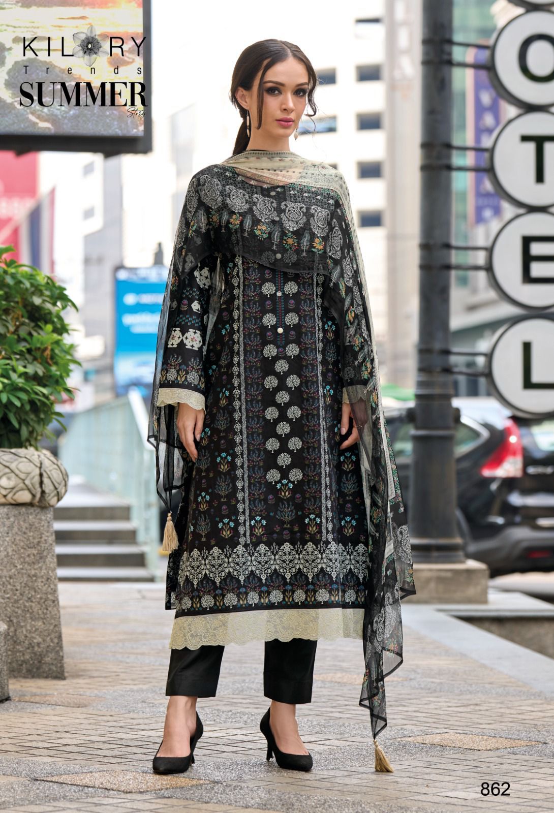 Summer Story Kilory Lawn Cotton Pant Style Suits