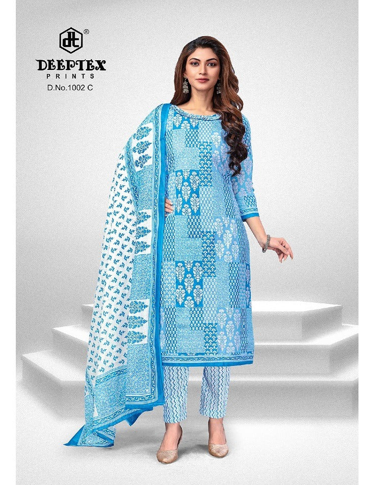 Super Gold Vol 1 Deeptex Prints Cotton Dress Material