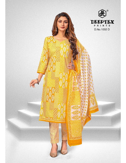 Super Gold Vol 1 Deeptex Prints Cotton Dress Material