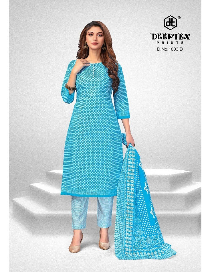 Super Gold Vol 1 Deeptex Prints Cotton Dress Material