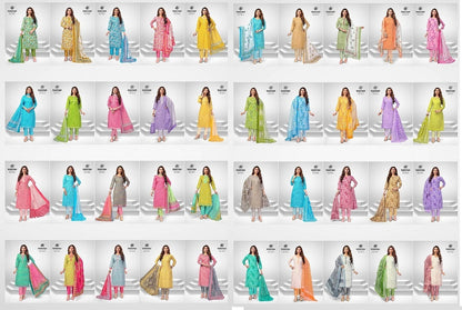 Super Gold Vol 1 Deeptex Prints Cotton Dress Material