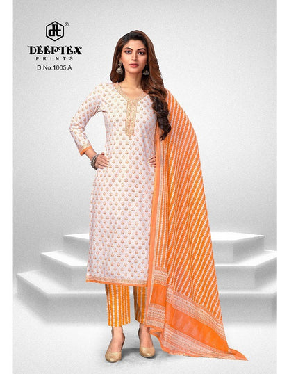 Super Gold Vol 1 Deeptex Prints Cotton Dress Material