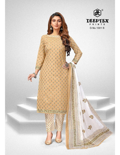 Super Gold Vol 1 Deeptex Prints Cotton Dress Material
