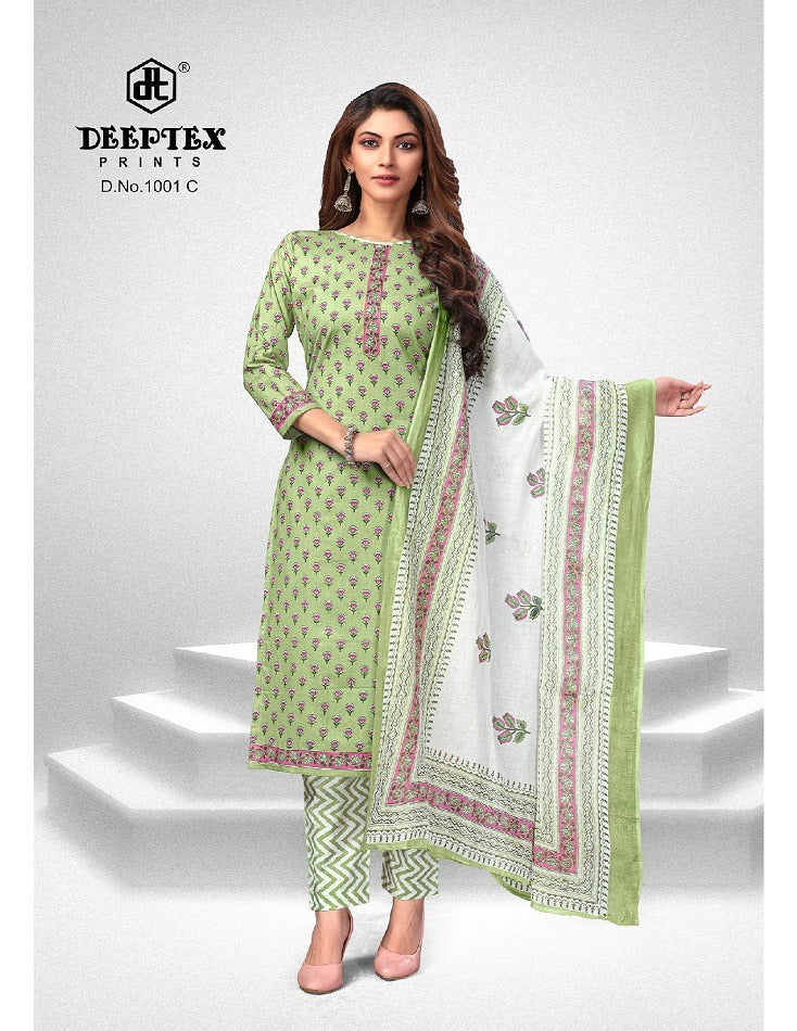 Super Gold Vol 1 Deeptex Prints Cotton Dress Material