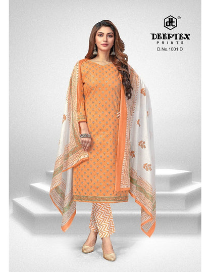 Super Gold Vol 1 Deeptex Prints Cotton Dress Material