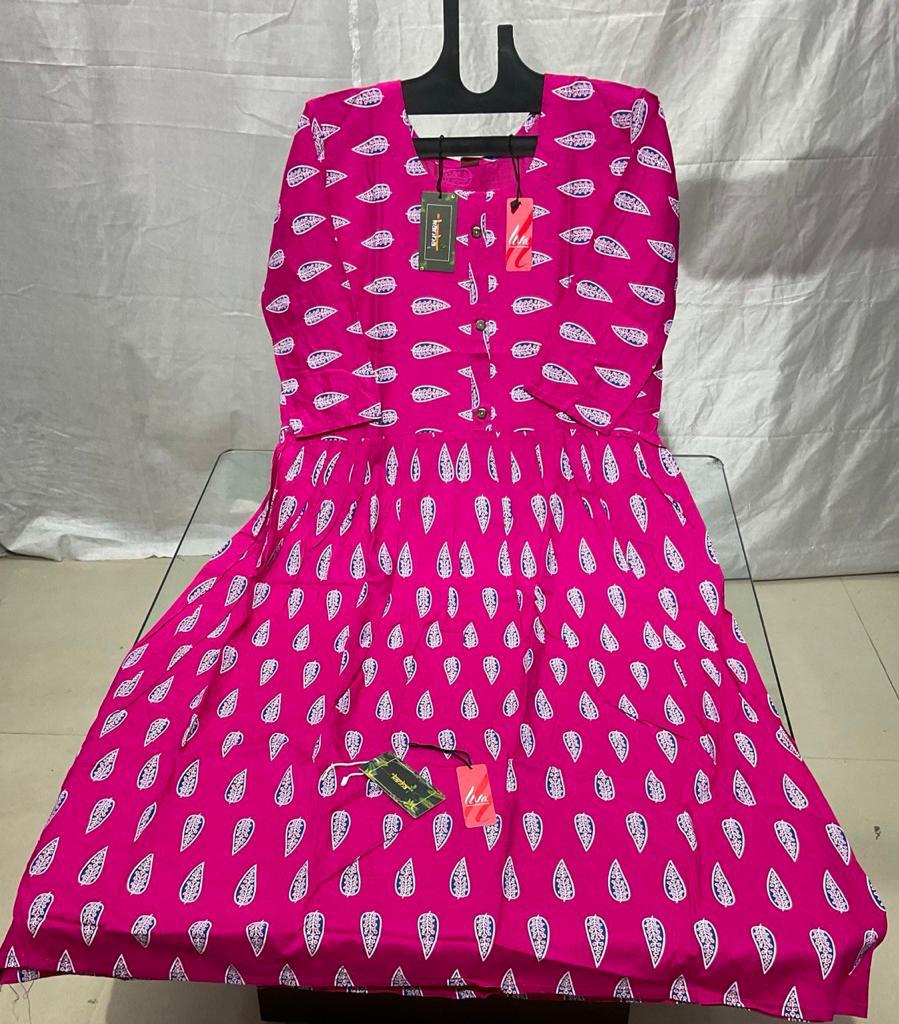 Super Kanha Reyon Anarkali Kurtis