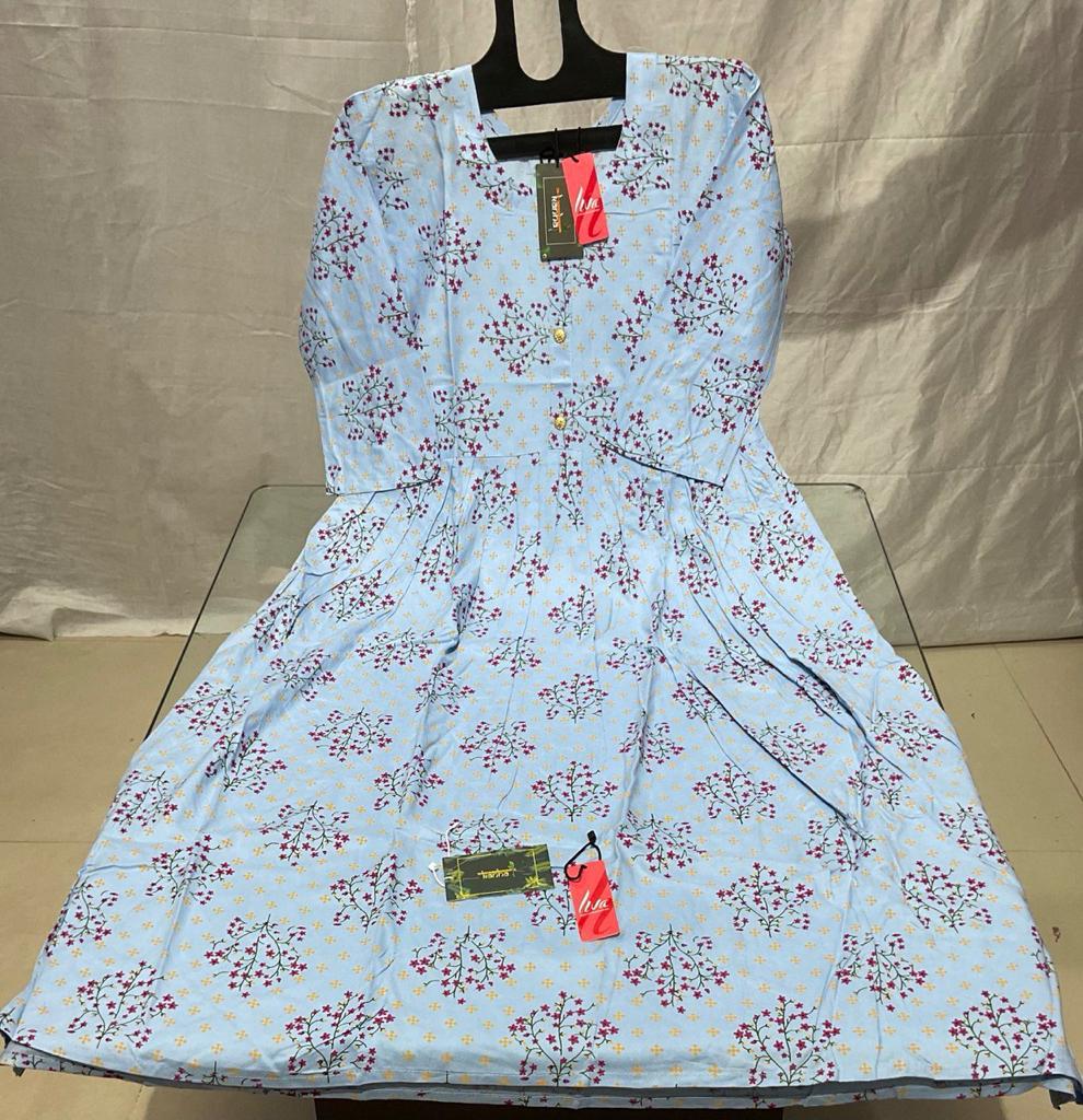 Super Kanha Reyon Anarkali Kurtis