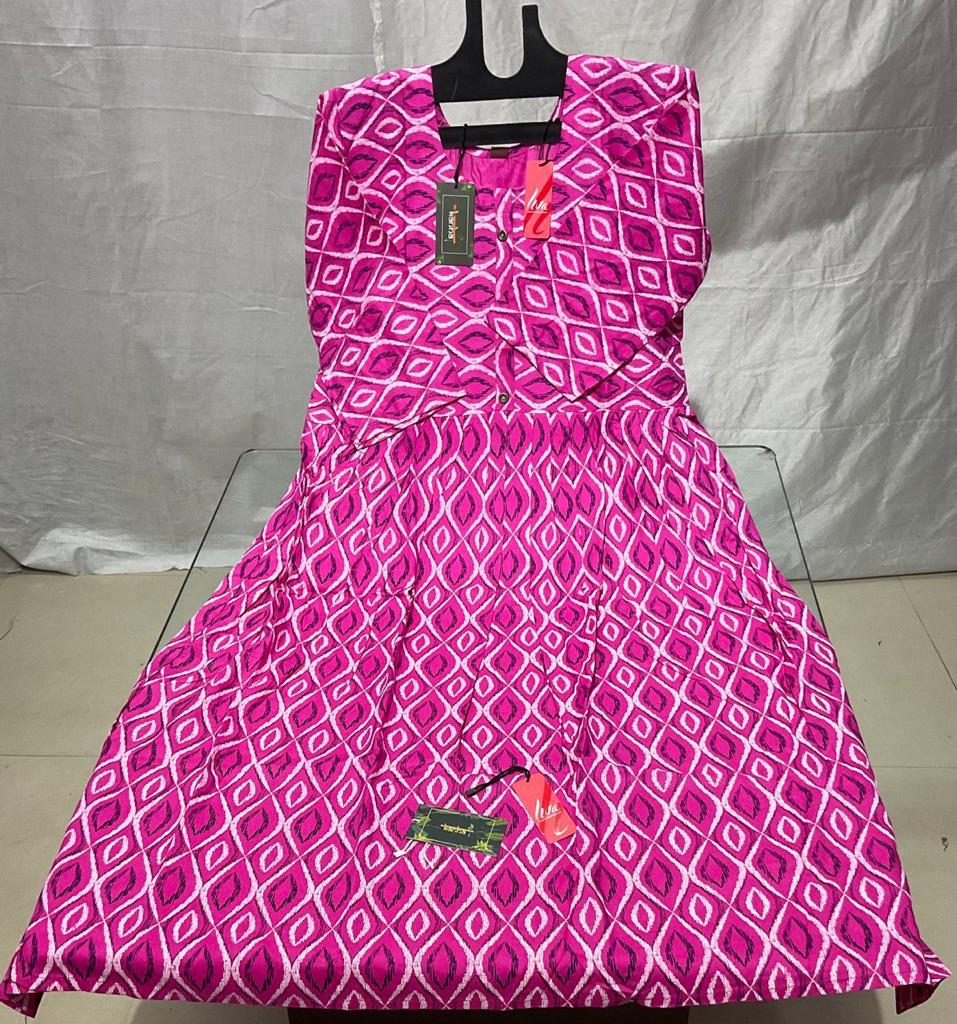 Super Kanha Reyon Anarkali Kurtis