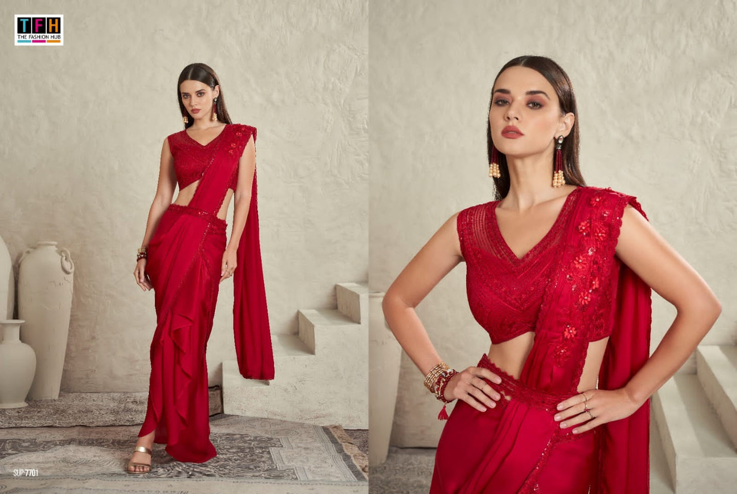 Super Star Vol 2 Tfh Imported Sarees