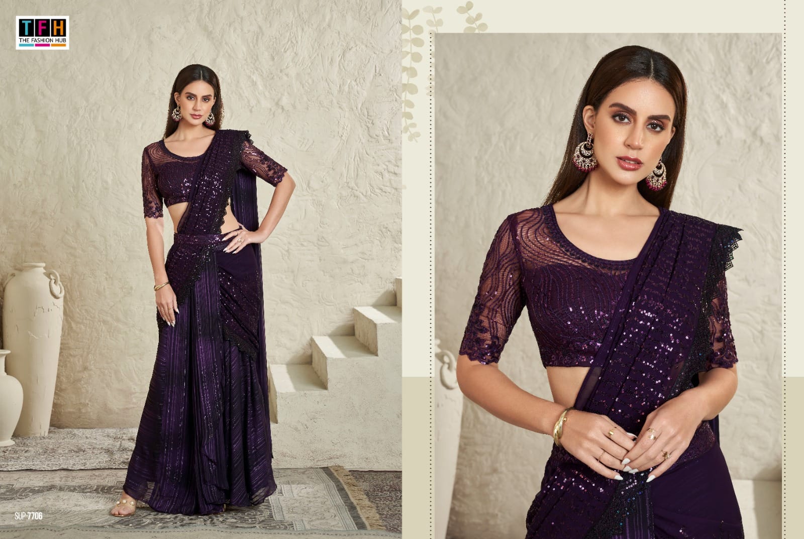 Super Star Vol 2 Tfh Imported Sarees