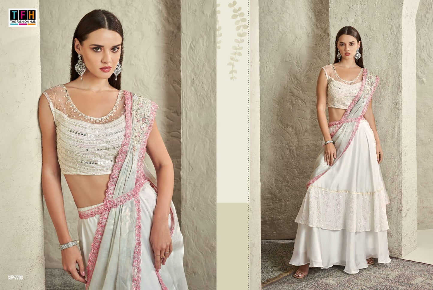 Super Star Vol 2 Tfh Imported Sarees