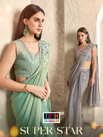 Super Star Vol 2 Tfh Imported Sarees
