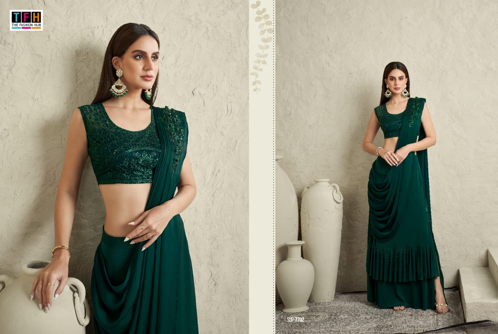 Super Star Vol 2 Tfh Imported Sarees