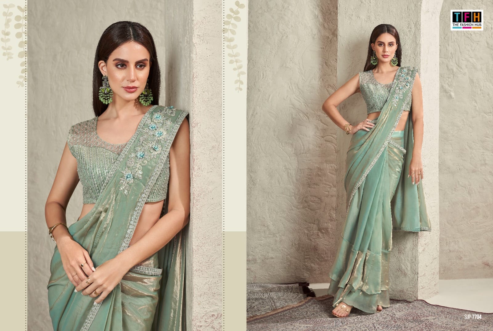 Super Star Vol 2 Tfh Imported Sarees