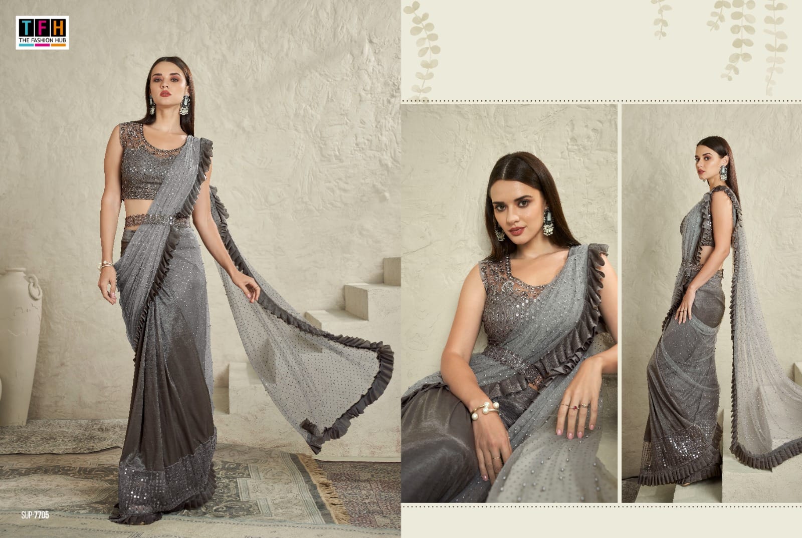 Super Star Vol 2 Tfh Imported Sarees