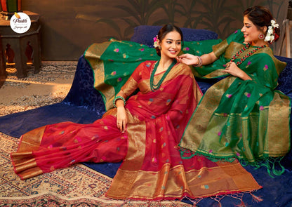 Supriya Vol 2 Pankh Organza Silk Sarees