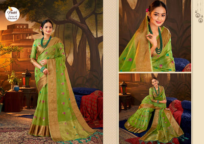 Supriya Vol 2 Pankh Organza Silk Sarees