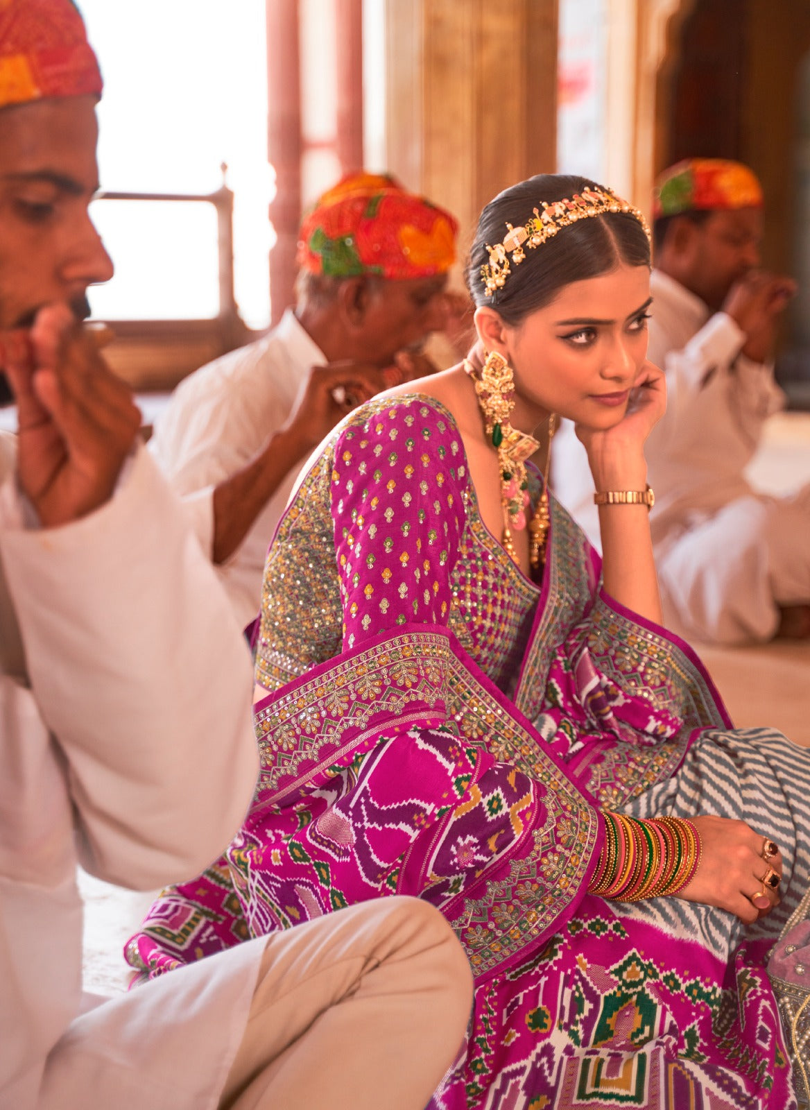 Sur Silk-108 Series Rewaa Sarees