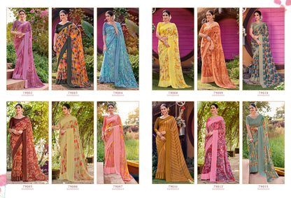 Surbhi Vol 4 Vipul Georgette Sarees