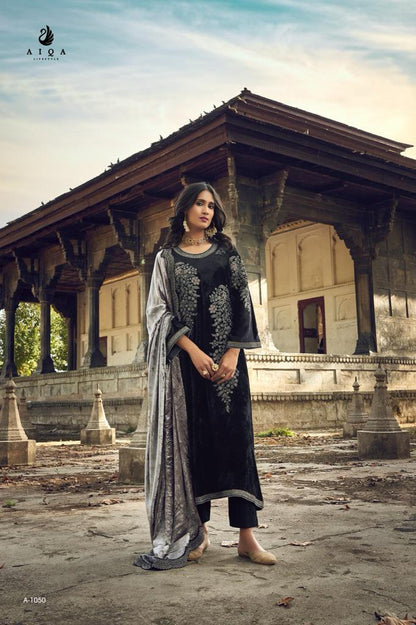 Swag Se Swagat Aiqa Velvet Suits