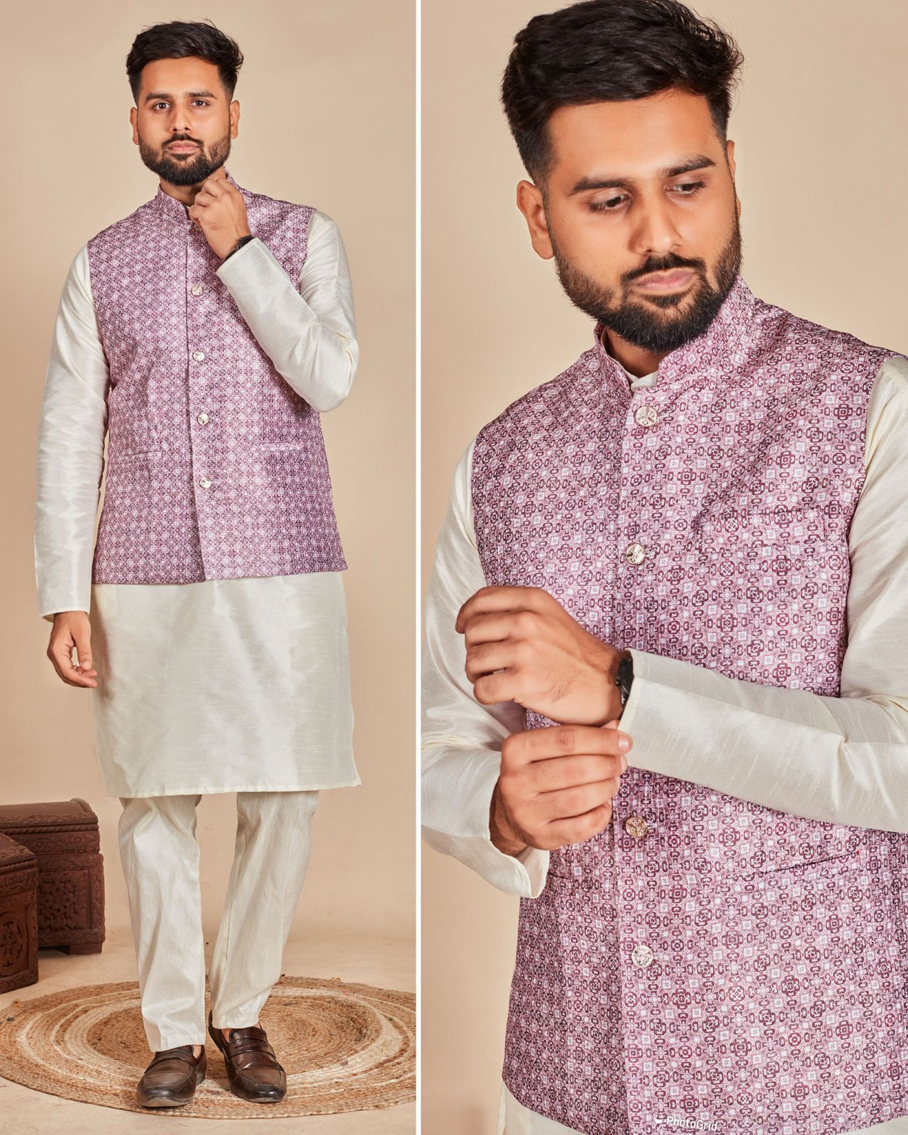 Swagat Vol 2.0 Bluehills Soft Silk Mens Kurta Pajama