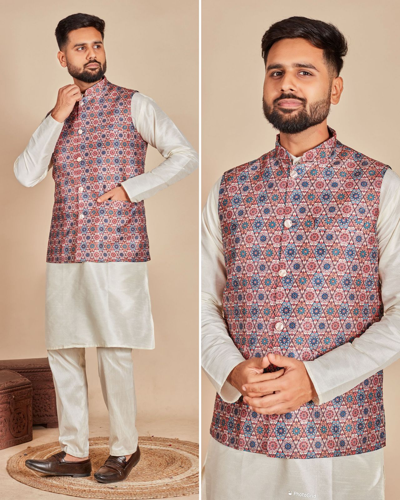 Swagat Vol 2.0 Bluehills Soft Silk Mens Kurta Pajama