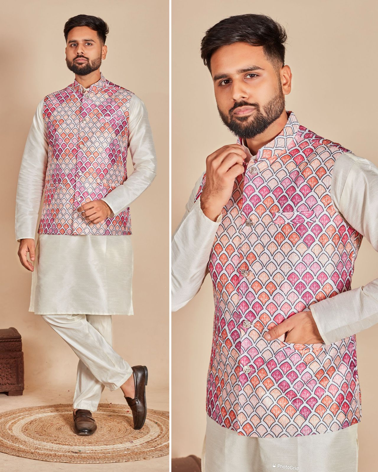 Swagat Vol 2.0 Bluehills Soft Silk Mens Kurta Pajama