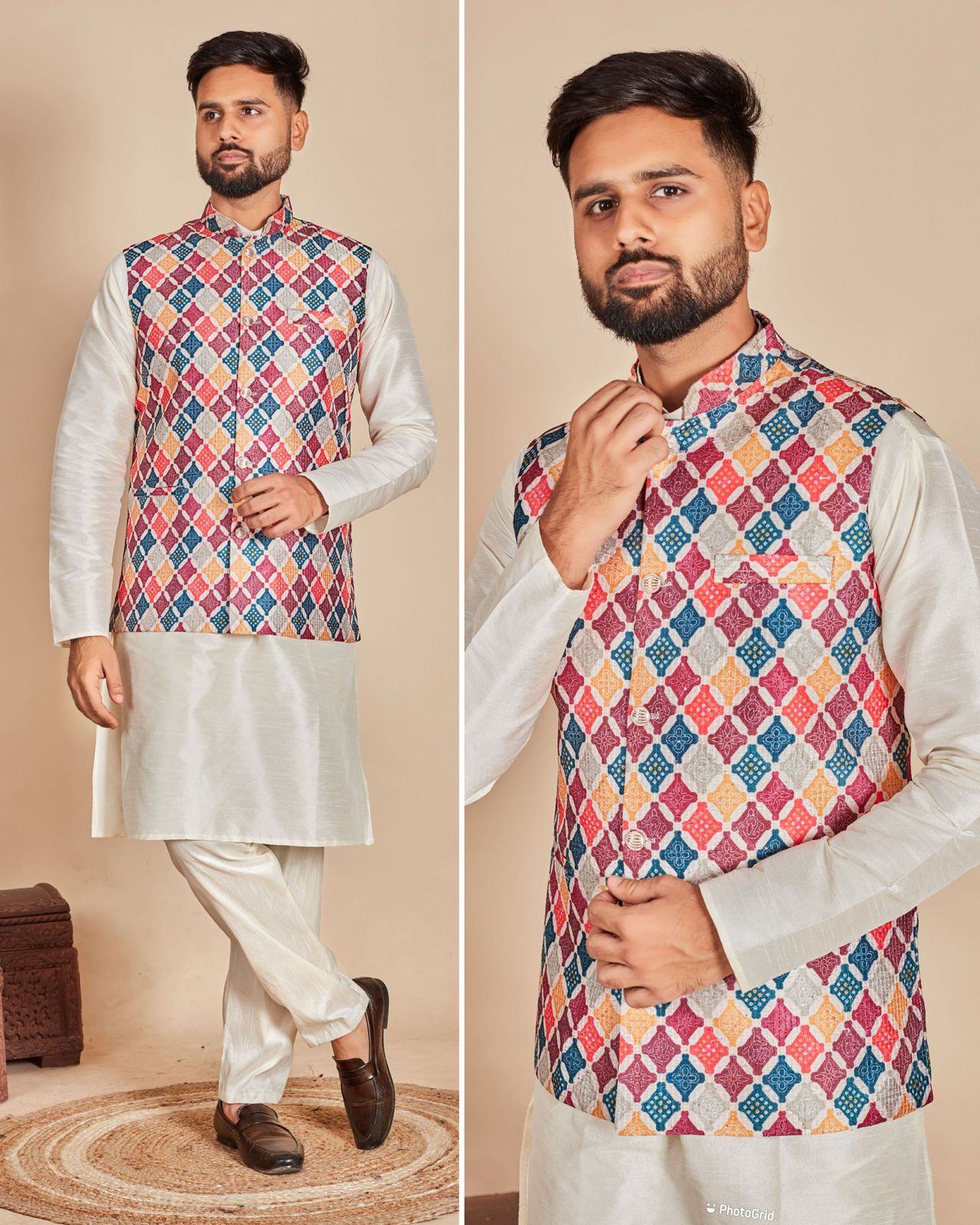 Swagat Vol 2.0 Bluehills Soft Silk Mens Kurta Pajama