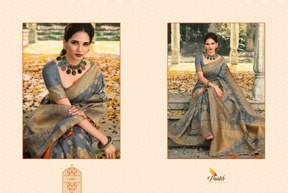 Swarovski Silk Pankh Sarees
